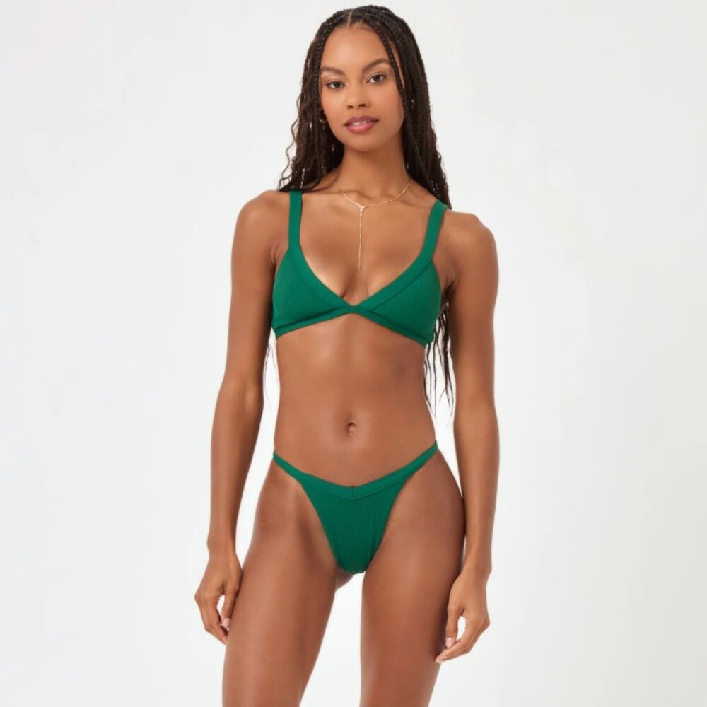 LSpace Ribbed Winona Bikini Bottom and Farrah Bikini Top